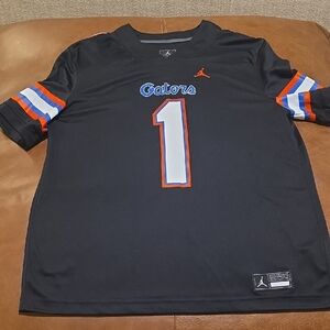 Jordan Men's Black and Blue Gators Jersey